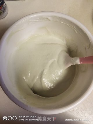 蝶豆花蛋糕卷的做法步骤：8