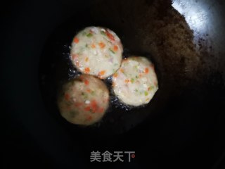 香煎土豆泥蔬菜饼的做法步骤：4