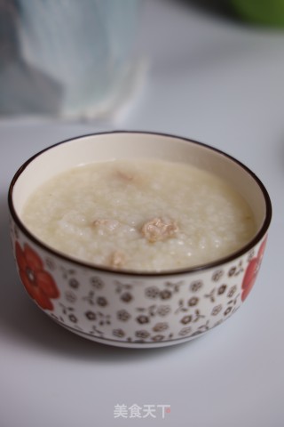瘦肉粥的做法步骤：1