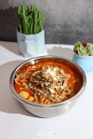 油豆腐煮牛肉的做法步骤：13