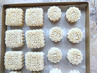 精品五仁月饼的做法步骤：15