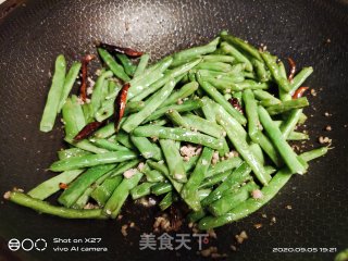 芸豆炒肉末的做法步骤：7