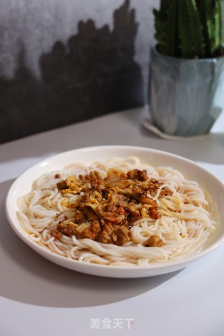 肉末拌米粉的做法步骤：8