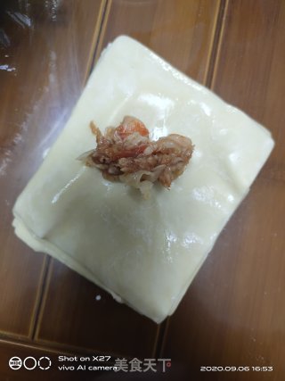 虾仁肉末馄饨的做法步骤：6