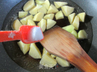 土豆烧鲍鱼的做法步骤：10