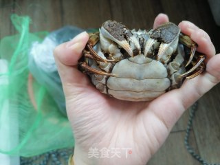 自创扎螃蟹的做法步骤：2