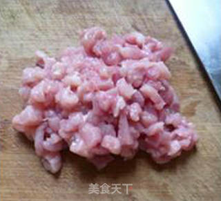 瘦肉油麦菜炒饭的做法步骤：4