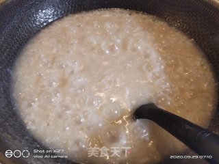 萝卜丝肉末粥的做法步骤：5