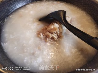 萝卜丝肉末粥的做法步骤：6