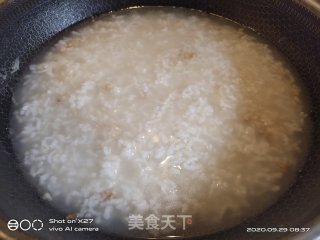 萝卜丝肉末粥的做法步骤：7