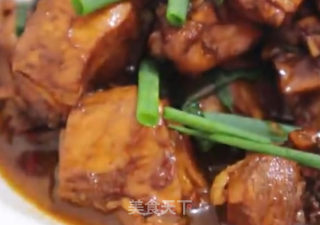家常炒鸡的做法步骤：7
