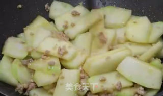 肉末烧冬瓜的做法步骤：4
