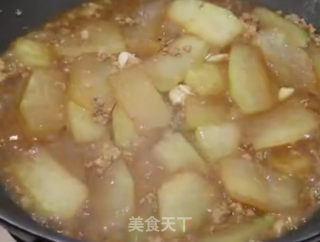 肉末烧冬瓜的做法步骤：6