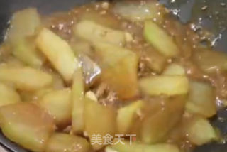 肉末烧冬瓜的做法步骤：7