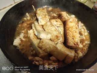 肉丝红烧豆腐的做法步骤：6