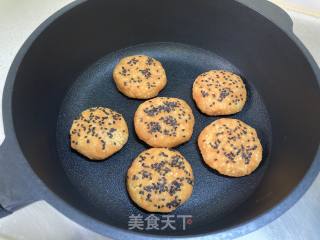 小米红薯饼的做法步骤：8