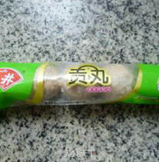青菜贡丸鸡蛋炒饭的做法步骤：2