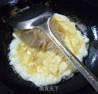 青菜贡丸鸡蛋炒饭的做法步骤：8