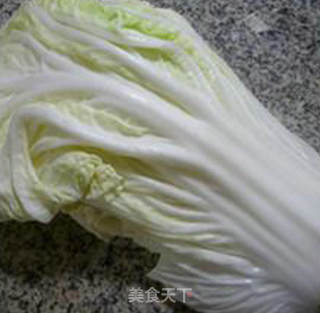 大白菜烧大排的做法步骤：1