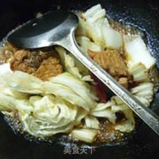 大白菜烧大排的做法步骤：11