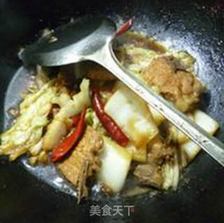 大白菜烧大排的做法步骤：12