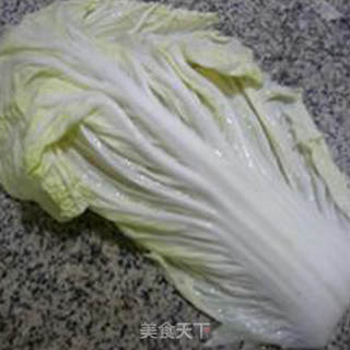 黑芝麻鸡蛋炒大白菜的做法步骤：1