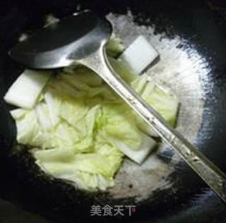 黑芝麻鸡蛋炒大白菜的做法步骤：7
