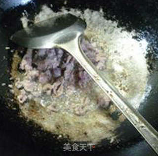 韭菜芽瘦肉炒荷兰豆的做法步骤：7