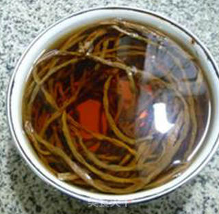 豇豆干烤麸烧鸡块的做法步骤：3