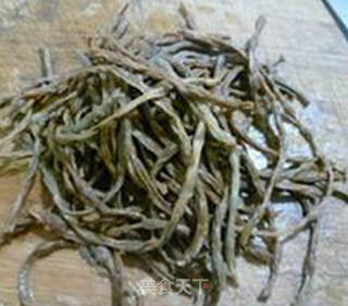 豇豆干烤麸烧鸡块的做法步骤：5