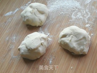 油麦菜鲜肉麦饼的做法步骤：7