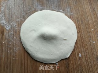 油麦菜鲜肉麦饼的做法步骤：8