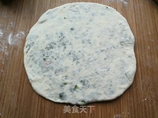 油麦菜鲜肉麦饼的做法步骤：11