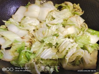 肉丝炒白菜的做法步骤：4
