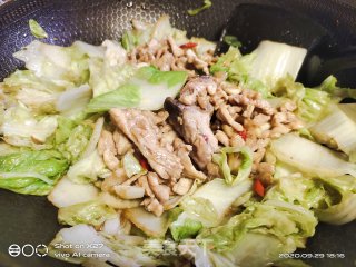 肉丝炒白菜的做法步骤：8