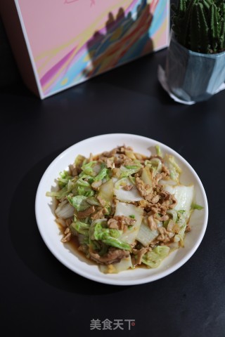 肉丝炒白菜的做法步骤：9