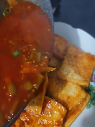 茄汁焖豆腐的做法步骤：4