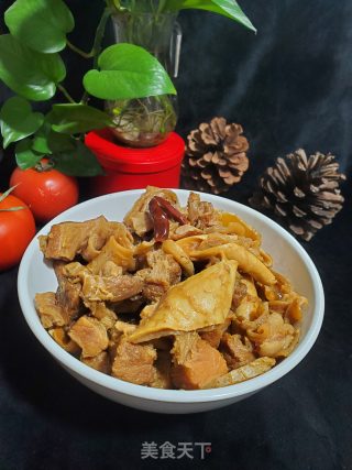 黄豆酱焖牛腩的做法步骤：12