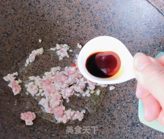 肉末盖冬瓜的做法步骤：5