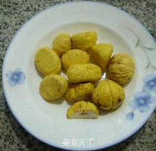 板栗茭白鸡块的做法步骤：3