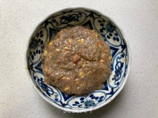 胡萝卜玉米虾饼的做法步骤：9