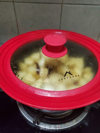 牛腩汁烧白萝卜的做法步骤：5