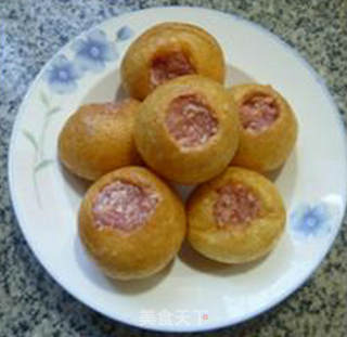 肉面筋蚕豆芽的做法步骤：7