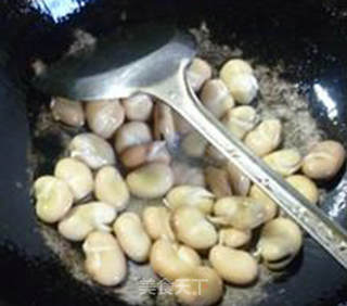 肉面筋蚕豆芽的做法步骤：8