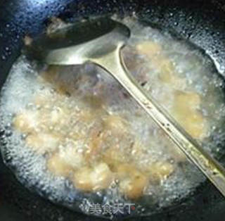 肉面筋蚕豆芽的做法步骤：9