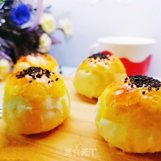 蛋黄酥的做法步骤：34