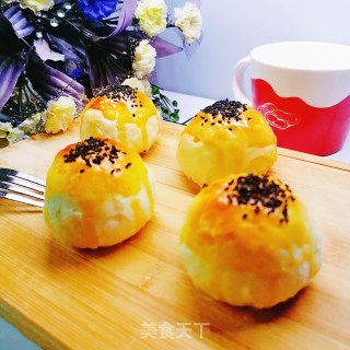 蛋黄酥的做法步骤：35