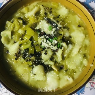 龙利鱼酸菜鱼的做法步骤：10