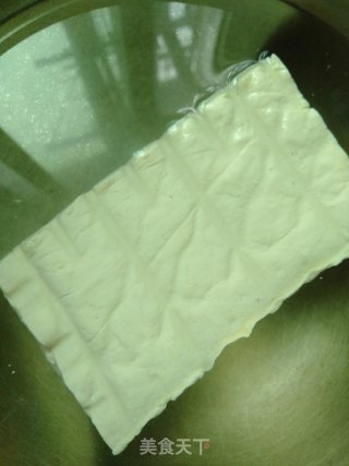 肉末蒸豆腐的做法步骤：1