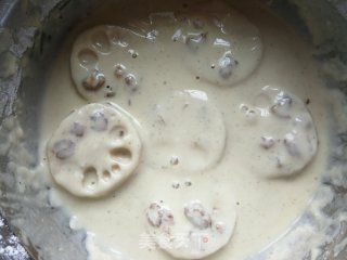 酥炸藕夹的做法步骤：16